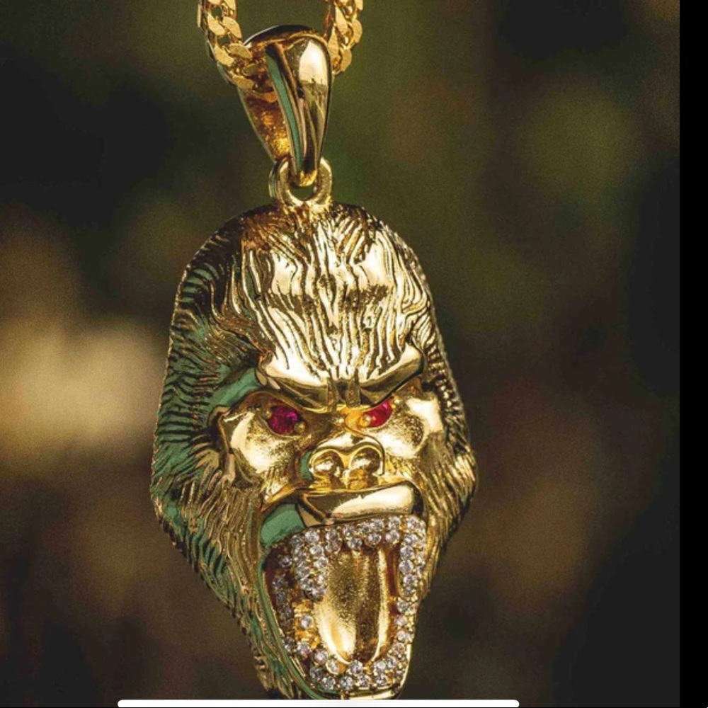 Shop Gld Gorilla Pendant